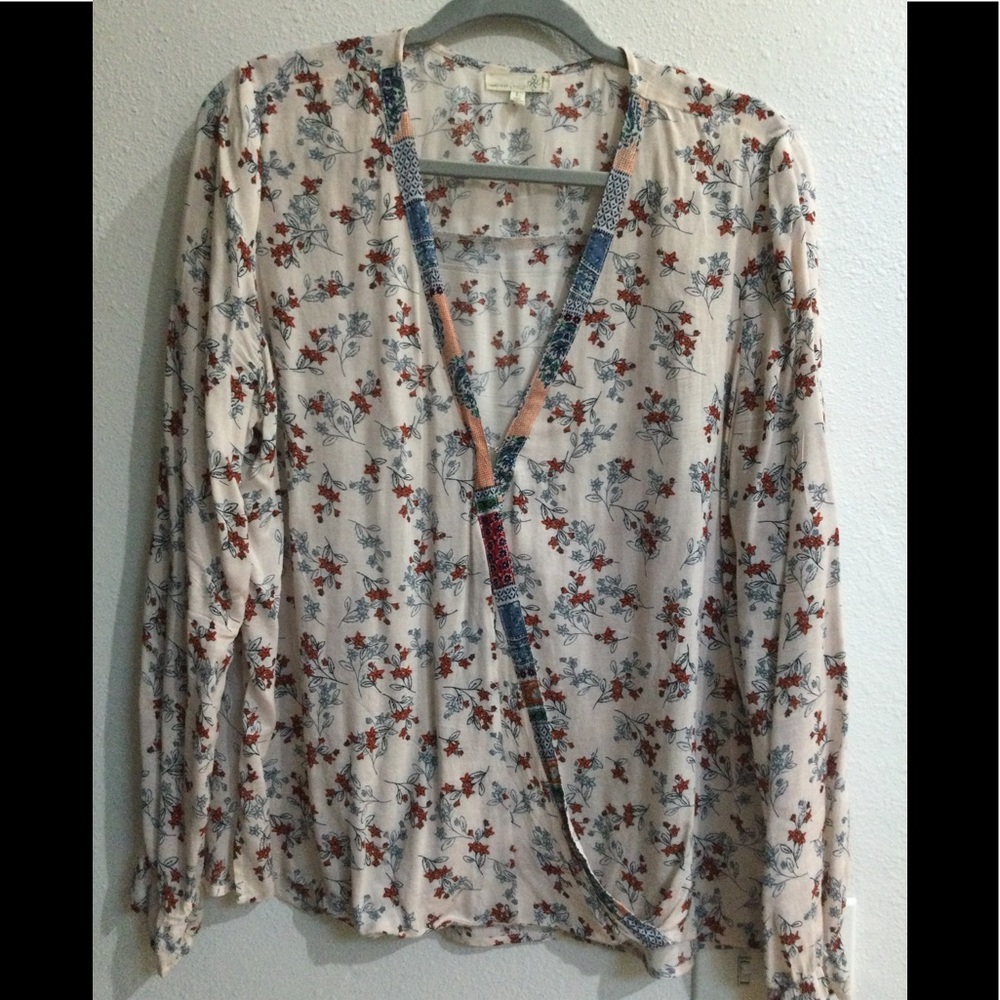 Boho Wrap Top - Picture 2 of 3